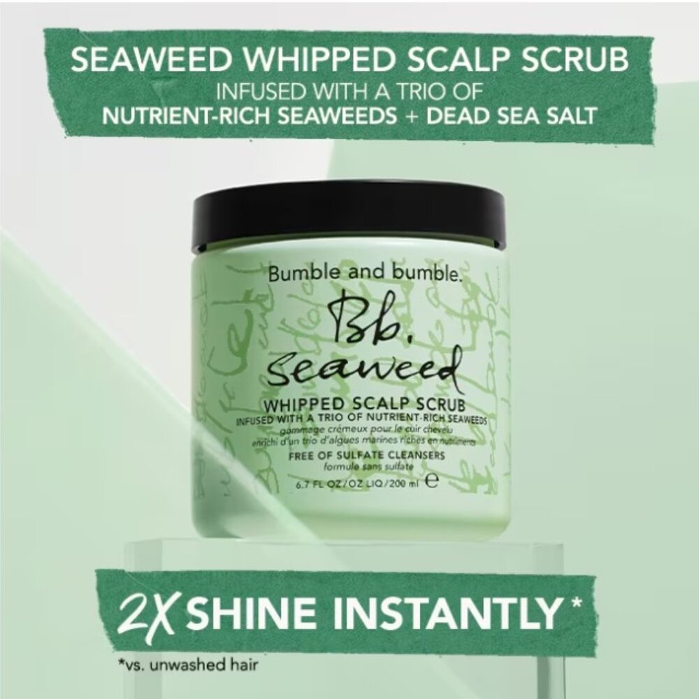 Bumble & bumble Seaweed Whipped Scalp Scrub 6.7 fl oz.